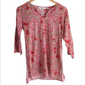 Roller Rabbit Rhody Pink Floral Kurt